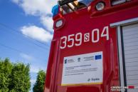 Nowy pojazd pożarniczy OSP Gnaszyn - zdj. udostępniono za zgodą portalu czestochowa998.pl