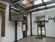 Dworzec PKP w Cieszynie po realizacji projektu