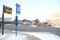 Dworzec autobusowy przy ul. Goethego w Zabrzu - fot. Patryk Pyrlik UMWS