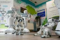 Centrum Pediatrii Sosnowiec - roboty humanoidalne / fot. Tomasz Żak / UMWS