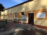 Old worker's hostel building in Koniecpol
