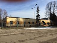 Old worker's hostel building in Koniecpol