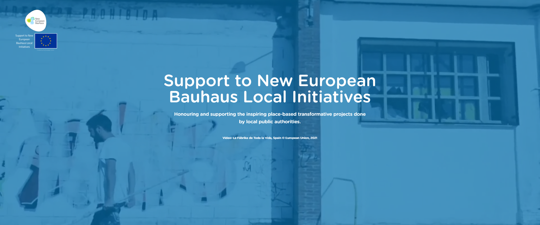 Wsparcie inicjatyw lokalnych Nowego Europejskiego Bauhausu – konkurs