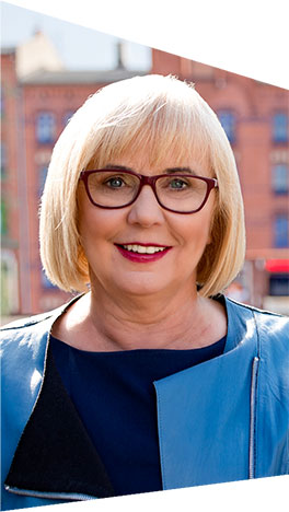 Fotografia przedstawia Grażynę Dziedzic, Prezydent Rudy Śląskiej.