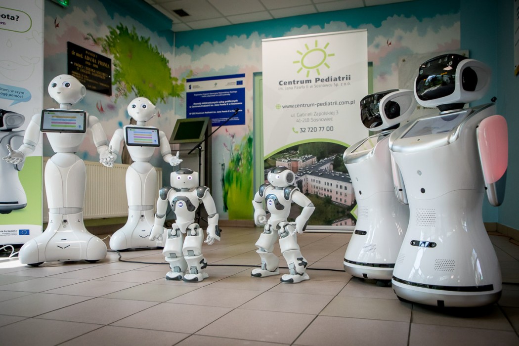 Centrum Pediatrii Sosnowiec - roboty humanoidalne 4