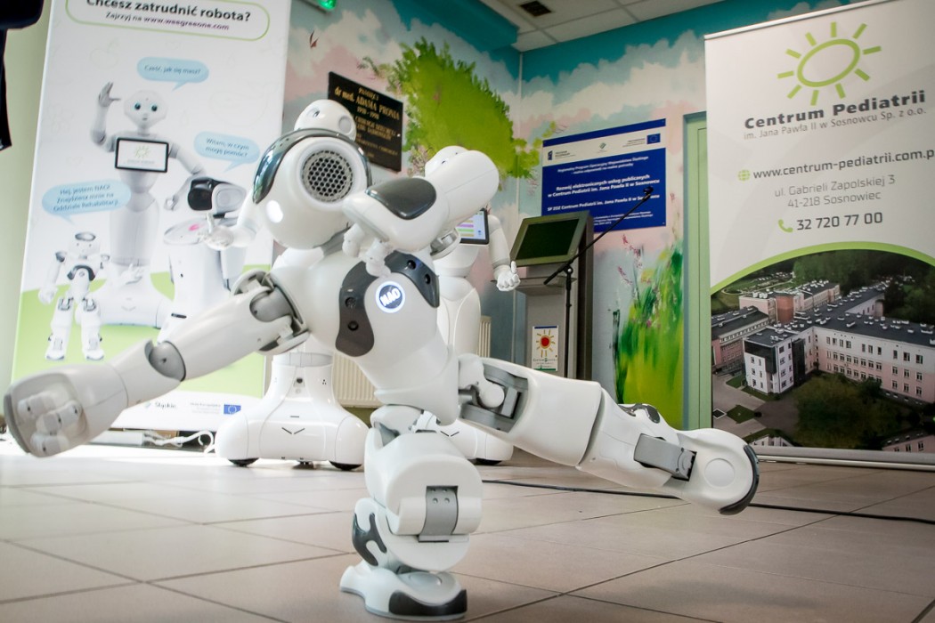 Centrum Pediatrii Sosnowiec - roboty humanoidalne 6
